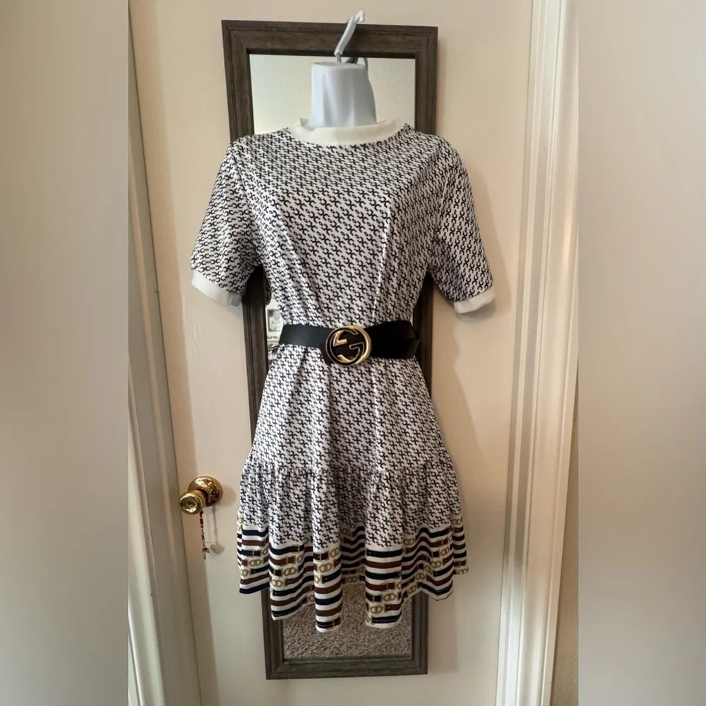 Lux inspired baby doll/ruffle hem dress - Picture 2 of 6